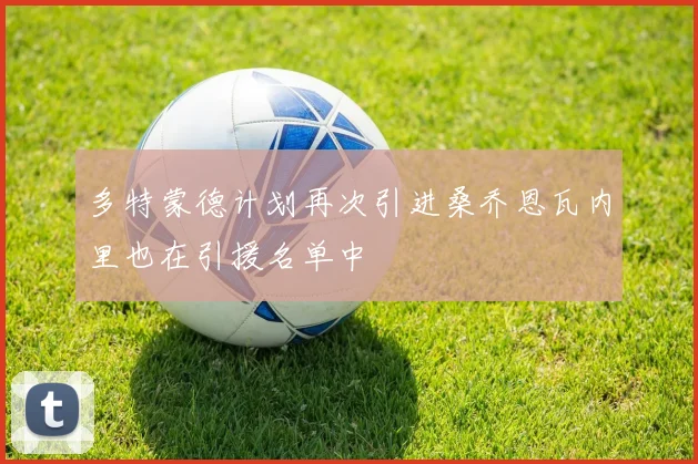 多特蒙德计划再次引进桑乔恩瓦内里也在引援名单中